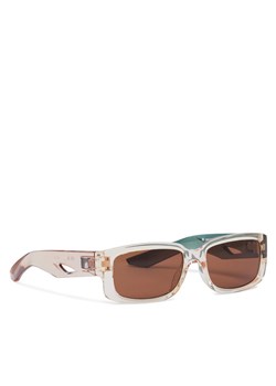 Nike Okulary przeciwsłoneczne Variant I EV24013 113 Beżowy ze sklepu MODIVO w kategorii Okulary przeciwsłoneczne damskie - zdjęcie 181069595