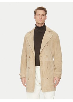 Marciano Guess Płaszcz przejściowy 5GHL00 2295Z Beżowy Regular Fit - id: 0000304842702 - marki Marciano Guess - 181069626 Marciano Guess Płaszcz przejściowy 5GHL00 2295Z Beżowy Regular Fit ze sklepu MODIVO w kategorii Płaszcze męskie - zdjęcie 181069626