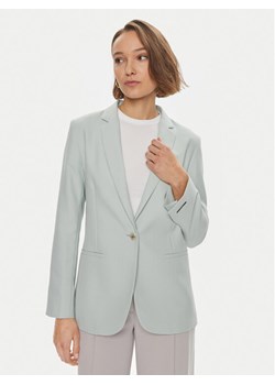 Calvin Klein Marynarka Essential K20K206477 Zielony Regular Fit ze sklepu MODIVO w kategorii Marynarki damskie - zdjęcie 181069737