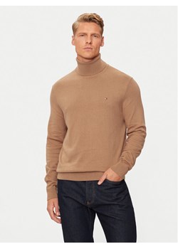 Tommy Hilfiger Golf MW0MW28048 Beżowy Regular Fit ze sklepu MODIVO w kategorii Swetry męskie - zdjęcie 181069767