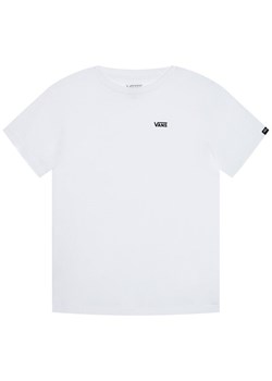 Vans T-Shirt Left Chest VN0A4MQ3 Biały Classic Fit ze sklepu MODIVO w kategorii T-shirty chłopięce - zdjęcie 181069797