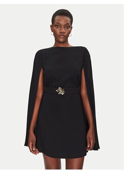 Simona Corsellini Sukienka koktajlowa P25CPAB05501 Czarny Loose Fit ze sklepu MODIVO w kategorii Sukienki - zdjęcie 181069806