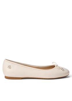 LAUREN RALPH LAUREN Baleriny 802940728006 Écru ze sklepu MODIVO w kategorii Balerinki - zdjęcie 181069898