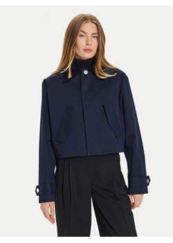 AMI PARIS Kurtka przejściowa FJK069.CO0081 Granatowy Regular Fit ze sklepu MODIVO w kategorii Kurtki damskie - zdjęcie 181069956