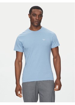 Barbour T-Shirt Essential Sports MTS0331BL33 Niebieski Tailored Fit ze sklepu MODIVO w kategorii T-shirty męskie - zdjęcie 181070019