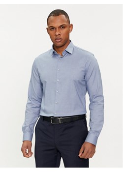 Calvin Klein Koszula K10K112305 Niebieski Slim Fit ze sklepu MODIVO w kategorii Koszule męskie - zdjęcie 181070025