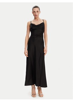 Guess Sukienka wieczorowa W5GT10 WF1T2 Czarny Slim Fit ze sklepu MODIVO w kategorii Sukienki - zdjęcie 181070089