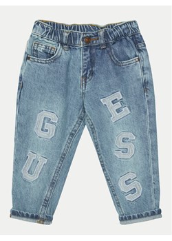 Guess Jeansy N5RA03 D45E0 Niebieski Regular Fit ze sklepu MODIVO w kategorii Spodnie chłopięce - zdjęcie 181070096