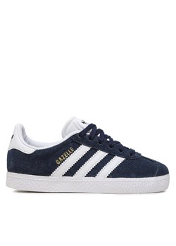 adidas Sneakersy Gazelle C BY9162 Granatowy ze sklepu MODIVO w kategorii Trampki dziecięce - zdjęcie 181070108