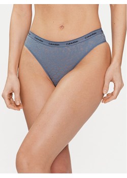 Calvin Klein Underwear Figi brazylijskie 000QD5233E Niebieski ze sklepu MODIVO w kategorii Majtki damskie - zdjęcie 181070229