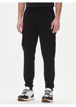 Aeronautica Militare Spodnie dresowe 251PF860F459 Czarny Regular Fit ze sklepu MODIVO w kategorii Spodnie męskie - zdjęcie 181070257
