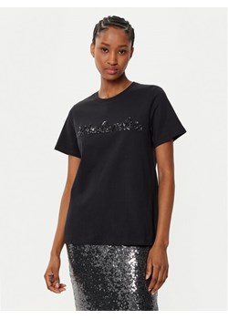 Weekend Max Mara T-Shirt Vello 2515971051 Czarny Regular Fit ze sklepu MODIVO w kategorii Bluzki damskie - zdjęcie 181070276