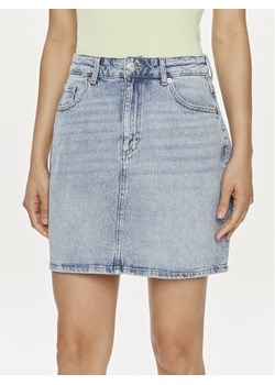 Vero Moda Spódnica jeansowa Tessa 10301536 Niebieski Regular Fit ze sklepu MODIVO w kategorii Spódnice - zdjęcie 181070309