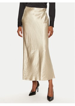 Boss Spódnica midi Vesatie 50524006 Beżowy Regular Fit ze sklepu MODIVO w kategorii Spódnice - zdjęcie 181070496
