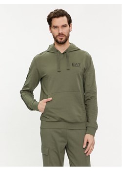 EA7 Emporio Armani Bluza 8NPM18 PJ05Z 1846 Zielony Regular Fit ze sklepu MODIVO w kategorii Bluzy męskie - zdjęcie 181070948