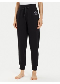 Emporio Armani Underwear Spodnie dresowe 164842 4R276 00020 Czarny Relaxed Fit ze sklepu MODIVO w kategorii Spodnie damskie - zdjęcie 181070998