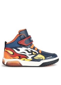 Geox Sneakersy J Inek Boy J369CB 0BU11 C0659 M Granatowy ze sklepu MODIVO w kategorii Buty sportowe dziecięce - zdjęcie 181071007