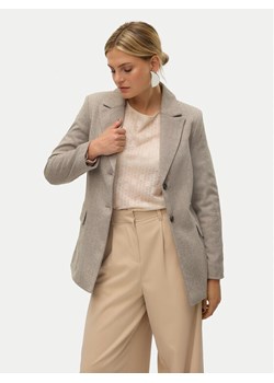 Vero Moda Marynarka Kawi 10319661 Beżowy Regular Fit ze sklepu MODIVO w kategorii Marynarki damskie - zdjęcie 181071025