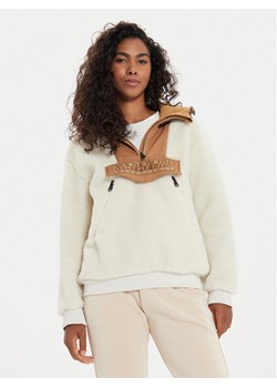 Napapijri Polar Seline NP0A4HYO Écru Relaxed Fit ze sklepu MODIVO w kategorii Bluzy damskie - zdjęcie 181071068