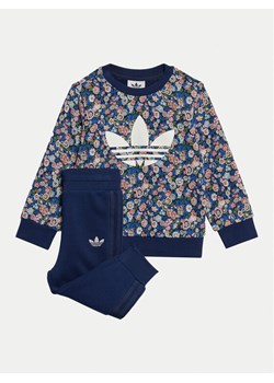 adidas Dres Liberty London JC8049 Granatowy Regular Fit ze sklepu MODIVO w kategorii Komplety niemowlęce - zdjęcie 181071129