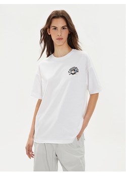 Converse T-Shirt W Festival Music Girl Tee 10026373-A03 Biały Regular Fit ze sklepu MODIVO w kategorii Bluzki damskie - zdjęcie 181071219
