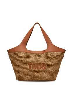 TOUS Torebka Lirio Rafia 2002205243 Brązowy ze sklepu MODIVO w kategorii Torby Shopper bag - zdjęcie 181071225