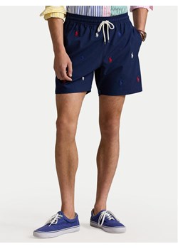 Polo Ralph Lauren Szorty materiałowe 710957786001 Granatowy Classic Fit ze sklepu MODIVO w kategorii Spodenki męskie - zdjęcie 181071229