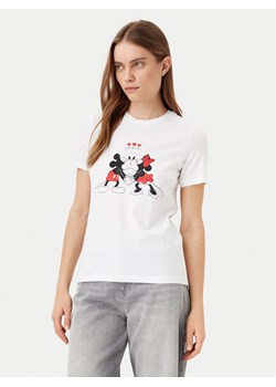 ONLY T-Shirt Mickey 15317991 Biały Regular Fit ze sklepu MODIVO w kategorii Bluzki damskie - zdjęcie 181071247