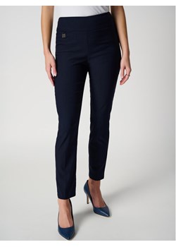 Joseph Ribkoff Spodnie materiałowe 201483NOS Granatowy Slim Fit ze sklepu MODIVO w kategorii Spodnie damskie - zdjęcie 181071317