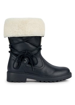 Geox Kozaki J Casey Girl B Abx J367ZA 000BU C9999 D Czarny ze sklepu MODIVO w kategorii Buty zimowe dziecięce - zdjęcie 181071375