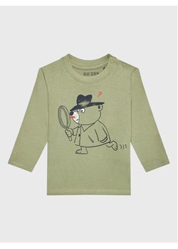 Blue Seven Bluzka 977606 Zielony Regular Fit ze sklepu MODIVO w kategorii T-shirty chłopięce - zdjęcie 181071378