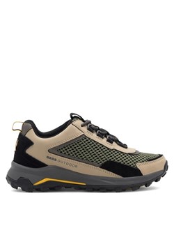 BASS OUTDOOR Sneakersy BA12A802 Zielony ze sklepu MODIVO w kategorii Buty trekkingowe damskie - zdjęcie 181071408