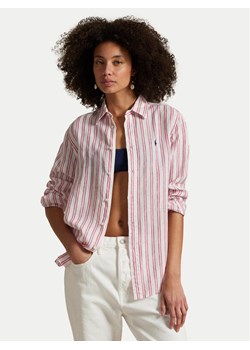 Polo Ralph Lauren Koszula 211970691008 Różowy Classic Fit ze sklepu MODIVO w kategorii Koszule damskie - zdjęcie 181071447
