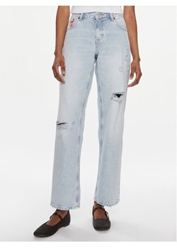 Tommy Jeans Jeansy Sophie DW0DW18111 Niebieski Straight Fit ze sklepu MODIVO w kategorii Jeansy damskie - zdjęcie 181071457