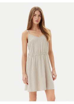 Vero Moda Sukienka letnia Mymilo 10303689 Beżowy Regular Fit ze sklepu MODIVO w kategorii Sukienki - zdjęcie 181071478