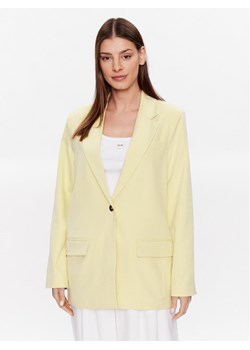 Moss Copenhagen Marynarka Fanilla 17263 Żółty Regular Fit ze sklepu MODIVO w kategorii Marynarki damskie - zdjęcie 181071548