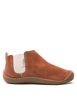 Keen Sztyblety Mosey Chelsea Leather 1026826 Brązowy ze sklepu MODIVO w kategorii Botki - zdjęcie 181071549