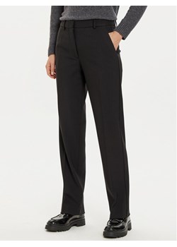 Calvin Klein Spodnie materiałowe K20K207633 Czarny Regular Fit ze sklepu MODIVO w kategorii Spodnie damskie - zdjęcie 181071635