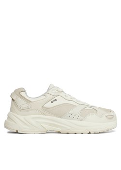 Boss Sneakersy Levitt Runn 50513142 Beżowy ze sklepu MODIVO w kategorii Buty sportowe męskie - zdjęcie 181071746
