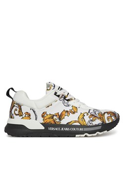 Versace Jeans Couture Sneakersy 78YA3SA1 Biały ze sklepu MODIVO w kategorii Buty sportowe męskie - zdjęcie 181071786