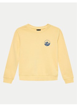 4F Bluza 4FJWSS24TSWSM0936 Żółty Regular Fit ze sklepu MODIVO w kategorii Bluzy chłopięce - zdjęcie 181071939
