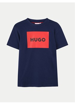 Hugo T-Shirt G00144 M Niebieski Regular Fit ze sklepu MODIVO w kategorii T-shirty chłopięce - zdjęcie 181071968