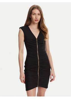 Just Cavalli Sukienka koktajlowa 78PAO949 Czarny Slim Fit ze sklepu MODIVO w kategorii Sukienki - zdjęcie 181072115