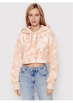 Guess Bluza W2GQ33 K9YI1 Beżowy Relaxed Fit ze sklepu MODIVO w kategorii Bluzy damskie - zdjęcie 181072118