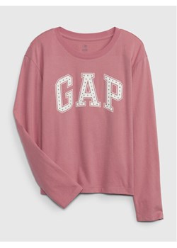 Gap Bluzka 787249-00 Różowy Regular Fit ze sklepu MODIVO w kategorii Bluzki dziewczęce - zdjęcie 181072135