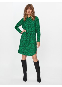 ONLY Sukienka koszulowa 15289129 Zielony Regular Fit ze sklepu MODIVO w kategorii Sukienki - zdjęcie 181072166