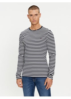 Tommy Hilfiger Longsleeve MW0MW10804 Granatowy Slim Fit ze sklepu MODIVO w kategorii T-shirty męskie - zdjęcie 181072208
