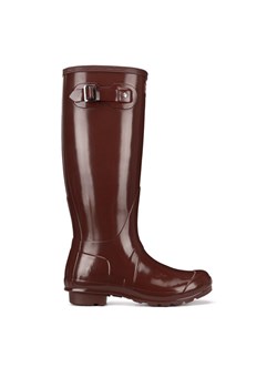 Hunter Kalosze WFT1000RGL Czerwony ze sklepu MODIVO w kategorii Kalosze damskie - zdjęcie 181072286