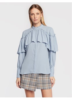 Bruuns Bazaar Koszula Camilla Aeva BBW3173 Błękitny Regular Fit ze sklepu MODIVO w kategorii Koszule damskie - zdjęcie 181072309