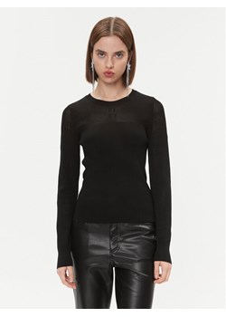 DKNY Sweter P3GSBK42 Czarny Regular Fit ze sklepu MODIVO w kategorii Swetry damskie - zdjęcie 181072328